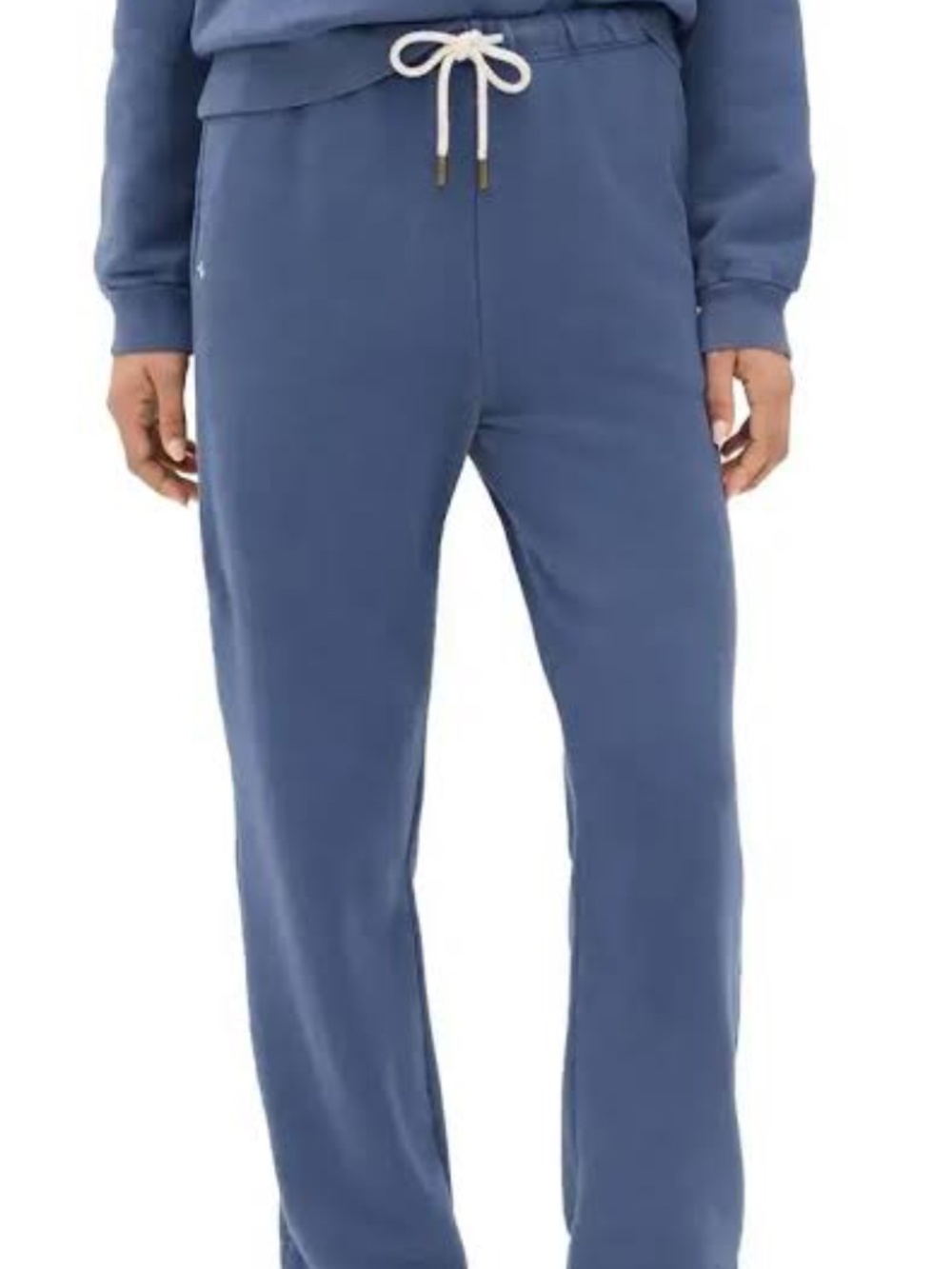 MAREA FRENCH TERRY JOGGERS IN BLUE SIZE L!